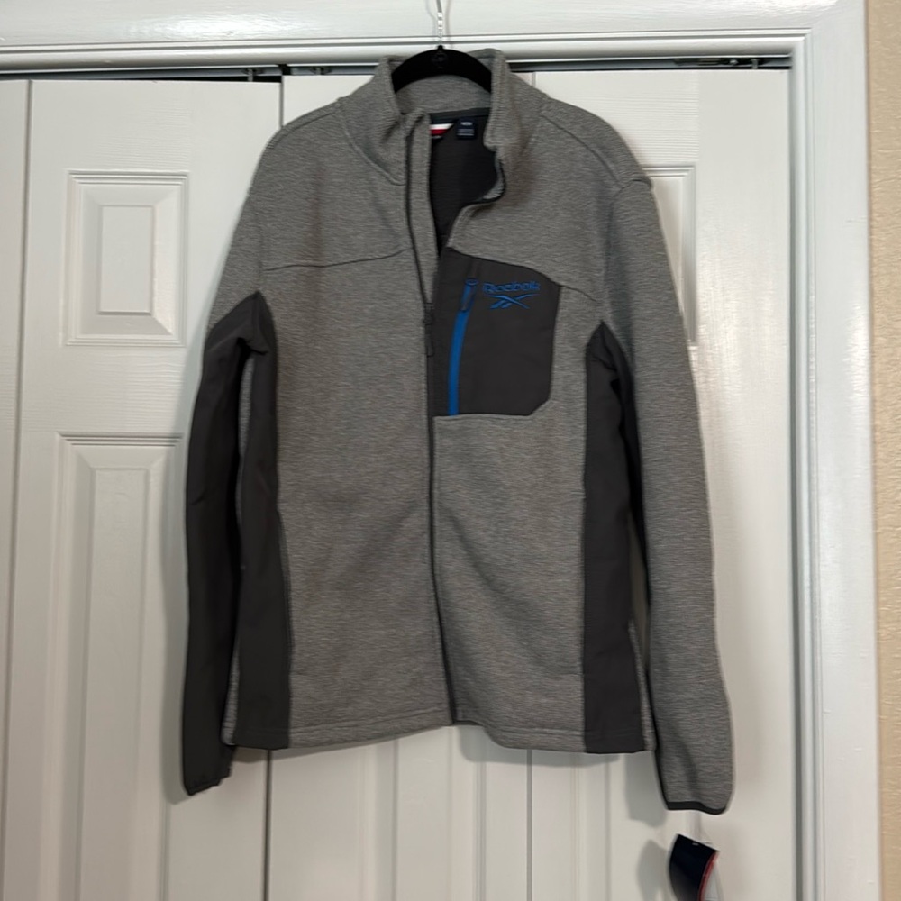 NWT Men’s Reebok Full Zip Jacket Size Medium